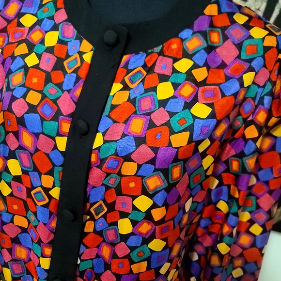 Vintage 90s button up blouse - Picture 3 of 3